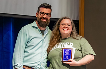 Brian Apfel and Lindsey Hodges