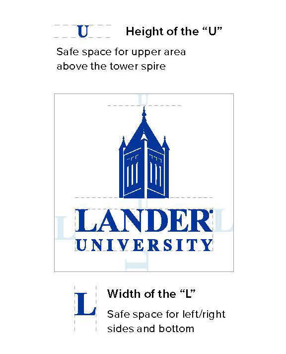 lander log with safe space