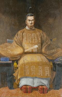 portrait of emperor Komei