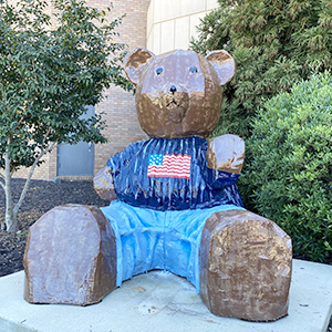 Polo Bear sculpture