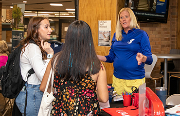 employer at career fair