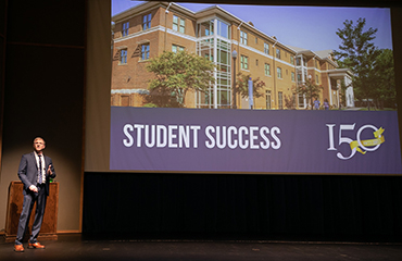 President Cosentino presents State of the University