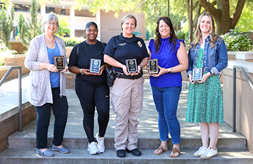 staff recognized at awards ceremony