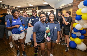 students at Launch celebration