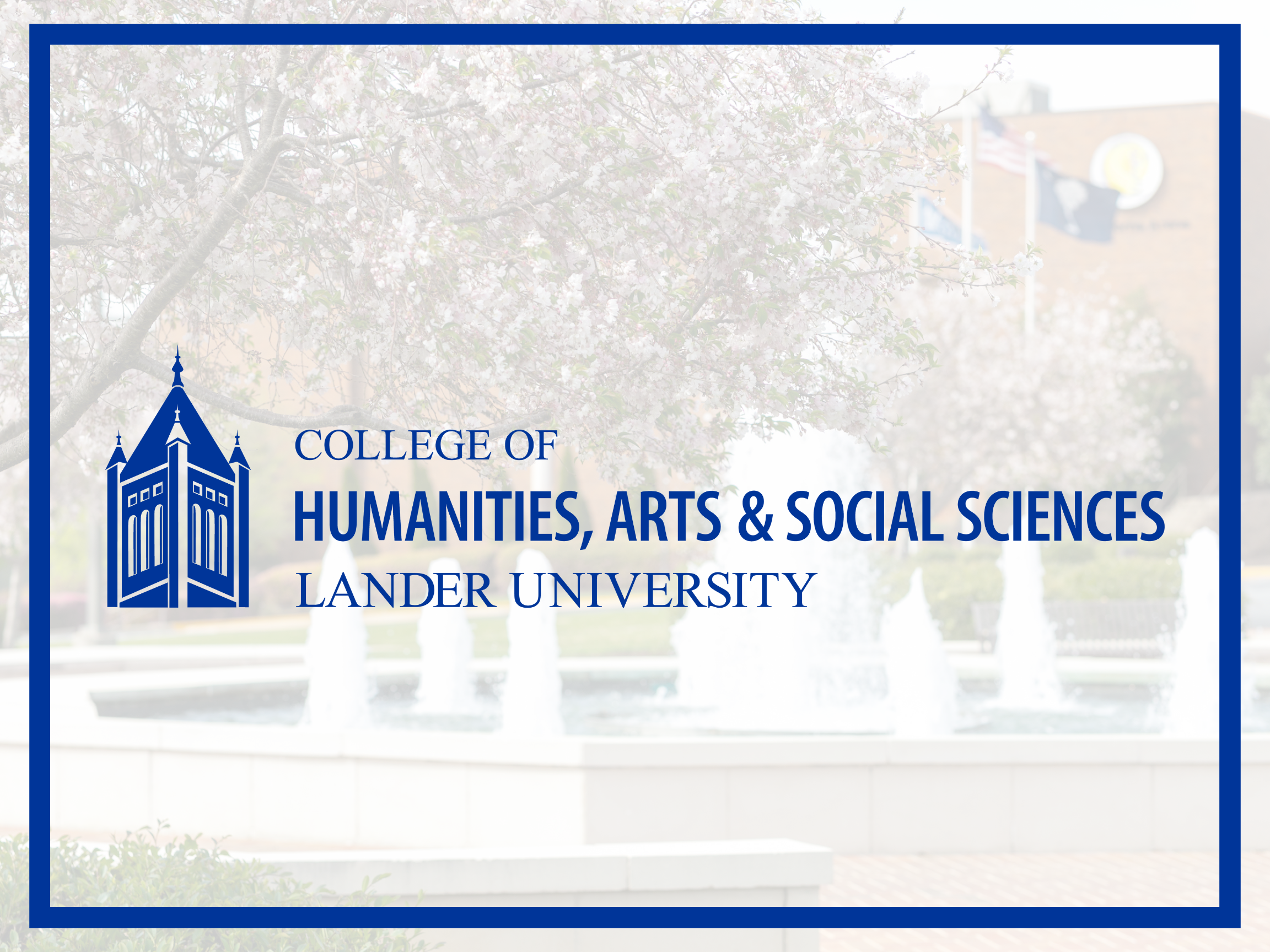 college of humanities, art and social sciences graphic