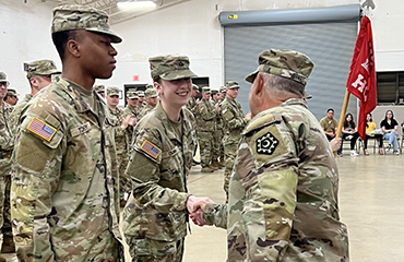 Declan Dunn receives award