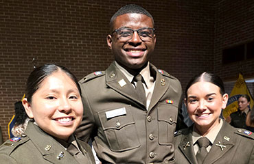 Juana Arce Jimenez, Michael Hilley and Mykenzie Hart