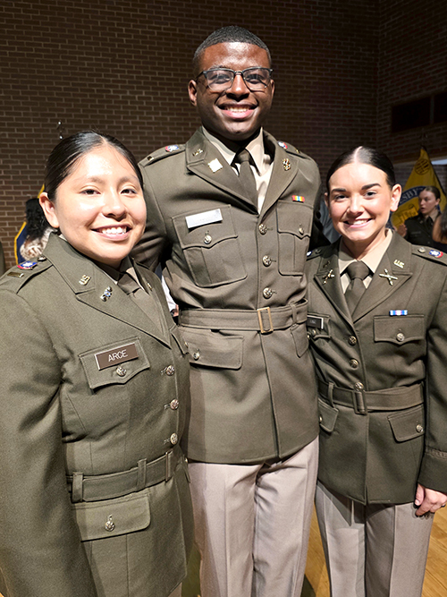 Juana Arce Jimenez, Michael Hilley and Mykenzie Hart
